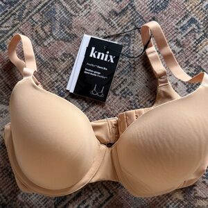 Knix Wireless Padded Comfort Bra in Nude
